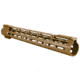 ABC RIFLE COMPANY Super Slim Free Float Hybrid Top Cut AR-15 M-LOK Handguard, 15in, Cerakote Bronze, HG15-TC-ML15-BB