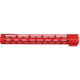 ABC RIFLE COMPANY Super Slim Free Float Hybrid Top Cut AR-15 M-LOK Handguard, 15in, Cerakote Red, HG15-TC-ML15-RD