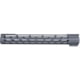 ABC RIFLE COMPANY Super Slim Free Float Hybrid Top Cut AR-15 M-LOK Handguard, 15in, Cerakote Sniper Grey, HG15-TC-ML15-SG