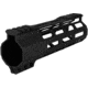 ABC RIFLE COMPANY Super Slim Free Float Hybrid Top Cut AR-15 M-LOK Handguard, 7in, Cerakote Black, HG15-TC-ML7-BLK