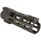 ABC RIFLE COMPANY Super Slim Free Float Hybrid Top Cut AR-15 M-LOK Handguard, 7in, Cerakote Olive Drab Green, HG15-TC-ML7-ODG