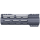 ABC RIFLE COMPANY Super Slim Free Float Hybrid Top Cut AR-15 M-LOK Handguard, 7in, Cerakote Sniper Grey, HG15-TC-ML7-SG