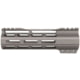 ABC RIFLE COMPANY Super Slim Free Float Hybrid Top Cut AR-15 M-LOK Handguard, 7in, Cerakote Tungsten, HG15-TC-ML7-TNG