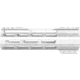 ABC RIFLE COMPANY Super Slim Free Float Hybrid Top Cut AR-15 M-LOK Handguard, 7in, Cerakote White, HG15-TC-ML7-STW