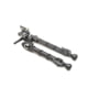 ACCU-TAC SR-5 G2 Bipod, Picatinny, Flat Black, 6.25-10.75in, SRB-G200