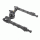 ACCU-TAC F-Class 8.5in Bipod, Flat Black, Large, FCBQD-0500