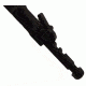 ACCU-TAC Small Caliber Rifle Bi-Pod, Flat Black, Medium SRBQD-0500