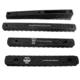 Accuracy Solutions BipodeXt Picatinny Rails Bundle, Black, Picatinny Rails Bundle