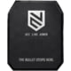 Ace Link Armor Level IIIA Stab-Resistant Aramid/Anti-Stab Dual Protection Soft Armor Panel, Black, 11x14", A-SAP-3AS1-1114
