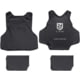 Ace Link Armor Cataphract 3.0 Level IIIA PE-X Dual Protection Soft Armor Panel Set, Black, Large, A-SAP-CIBV3-3AS1-L