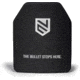 Ace Link Armor Level 3+ Ceramic Plate, Black, 10x12in, B-AP-3P-1012-ALU-SC