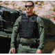 Ace Link Armor Anti-Stab Level IIIA Livewire Bulletproof Vest, Black, Medium, LW-3AS1-M-BLACK