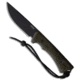 Acta Non Verba Knives Acta Non Verba Knives P200 Fixed Blade Knife Olive Polymer 4.1&quot; Black, Green, Sleipner, adult, BHQ-190890