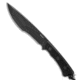 Acta Non Verba Knives Acta Non Verba Knives P500 Fixed Blade Knife Black G-10 7.5&quot; Black Cerakote, Black, Sleipner, adult, BHQ-122960