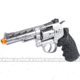 Action Sport Games Licensed Dan Wesson WG CO2 Full Metal High Power Airsoft 6mm Magnum Gas Revolver, Length 4in, Silver/Black, 50034