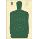 Action Target B-27S Standard Silhouette Target, Pack of 100, Green, B-27S GREEN