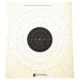 Action Target B-6 Target, 50 Yard Slow Fire, Cream and Black, 100 Per Box, 21x24