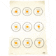 Action Target Basic Skill Builder Target, Black and White, 23x35, 100 Per Box