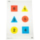 Action Target Discretionary Command Training Target V 2-C, Multi Color, 23" x 35", 100 Per Box DT-2C-100