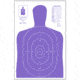 Action Target High Visibility Fluorescent B-27E Indoor Target, Pack of 100, Purple, B-27E-PR-100
