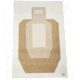 Action Target IPSC Paper Target with Visible Scoring Zones, Brown, 23 x 35, 100 Per Box