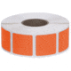 Action Target Self-Adhesive Target Pasters 3/4 Inch Square 1,000 Per Roll, Orange, PAST/OR