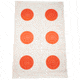 Action Target Six Bull's-Eye Military Training Target, 23 x 35, 100 Per Box