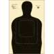 Action Target TQ5BLACK100 TQ-15 Training Target Hanging Paper 24 X 45 Silh