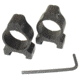 ADCO Scope Rings 1in, Black, RGB