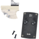 ADE Advanced Optics Adapter/Mounting Plate for Red Dot Sight, Glock/Taurus GX4,G3C,G3/ Vortex Venom/Viper/Buris Fastfire, Black, D1