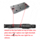 ADE Advanced Optics Adapter/Mounting Plate for Red Dot Sight, Ruger/Insight/Eotech MRDS/Vortex Venom/Razor/Viper Red Dot Sights, Black, Ruger Mark Plate
