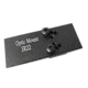 ADE Advanced Optics Mini Red Dot Sight Mount Base, Ruger SR22 Pistols, Black, Ruger SR22 Plate