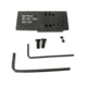 ADE Advanced Optics Optic Mount Plate, Ruger SR9, SR9c, SR40, SR40c, and SR45 Pistols, Black, Ruger SR9 Plate