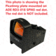 ADE Advanced Optics Picatinny Mounting Plate/Adapter/Mount, Trijicon RMR, ADE Stingray, Holosun, Black, HM3