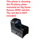 ADE Advanced Optics Picatinny Mounting Plate/Adapter/Mount, Trijicon RMR, ADE Stingray, Holosun, Black, HM3