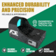 ADE Advanced Optics RD3-009 1x Reflex Red Dot Sight w/Taurus PT111 G2, Millennium G2 Optic Mount Plate