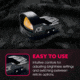 ADE Advanced Optics Delta Pro RD3-012 Motion Awake 1x Reflex Red Dot Sight w/Ruger Security 9 Optic Mounting Plate