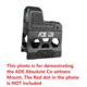 ADE Advanced Optics Riser HIGH Red Dot Sight Mount, Holosun 407K/507K, Sig Romeo Zero, Shield RMS, Spike/Nuwa, Swampfox Sentinel, Black, HM5