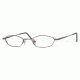 Adrienne Vittadini Eyeglass Frames AV6026, Adrienne Vittadini AV 6026 Eyeglasses Styles Brown Frame w/Non-Rx 47 mm Diameter Lenses