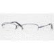 Adrienne Vittadini Eyeglasses AV6082 with Rx Prescription Lenses, Select Frame Color / Lens Diameter Purple/Black Frame / 47 mm Prescription Lenses