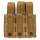 Advance Warrior Solutions Pistol Triple Mag Pouch, 600D Poly PVC, Tan, PTMP-TN