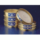 VWR Testing Sieves, 8 Brass Frame, Stainless Steel Wire Cloth 1/4''BS8F Full Height