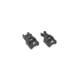 Aero Precision AR15 Flip-Up Sight Set, Black, APRH100703