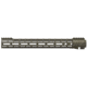 Aero Precision Atlas S-One MLOK Handguard, AR15, Cerakote, OD Green, 15 in, APRA501064A