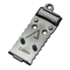Agency Arms Chamfered DPP Red Dot Sight Mount Plate for Glock,Iron Forward, AOS Plates, Black, G-AOS-DPPDTF-C