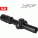 AIM Sports Inc 1-4x24G Tri-Illuminated First Focal Plane Scope/Mil-Dot Reticle/Rings JFF1424G