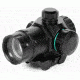AIM Sports Inc 1x30 Dual Illuminated Micro Dot Reflex Sight w/Adj Windage and Elevation  Knob RTDM30