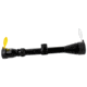 AIM Sports Inc 3-9X40 P4 Sniper Scope/Flip-Up Lens Covers &amp; Rings, Black, Large, JLB3940G