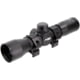 AIM Sports Inc 4X32 Compact Mil-Dot Scope W/Rings, Black, Medium, JTM432B, Black, Medium, JTM432B