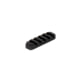 AIM Sports Inc 5 Slot Picatinny Keymod Rail Section, Black, Small, KMRS1, Black, Small, KMRS1